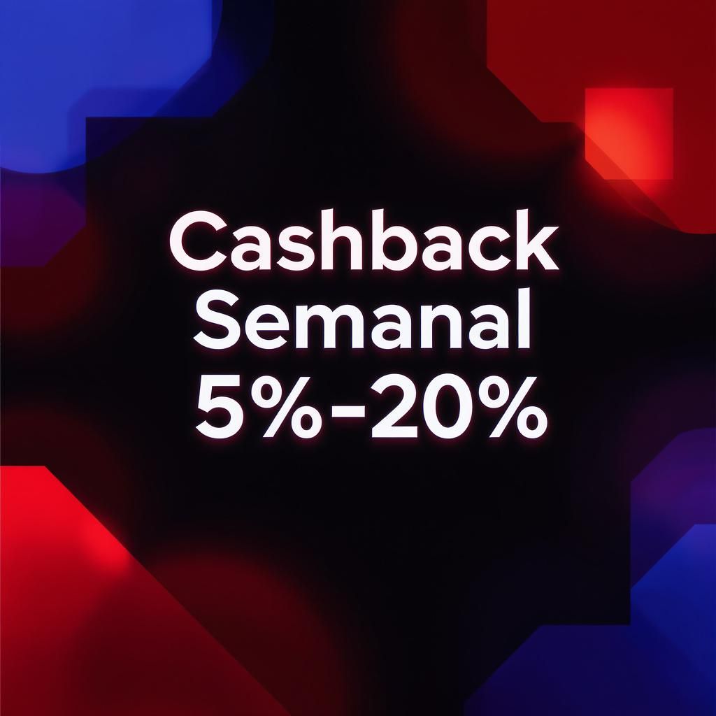 Cashback Semanal 5%-20%